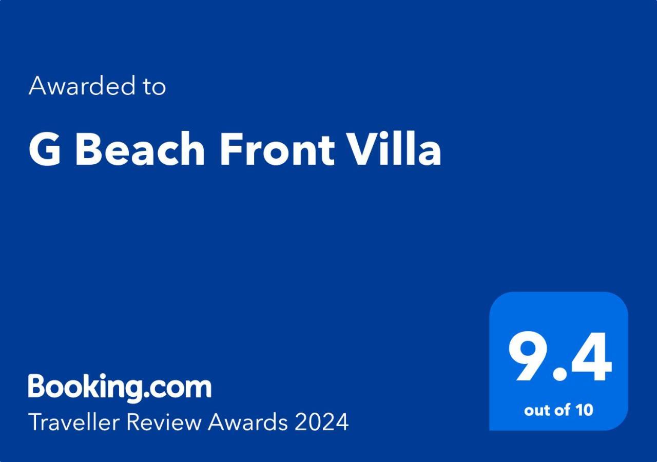 G Beach Front Villa Batu Feringgi Εξωτερικό φωτογραφία